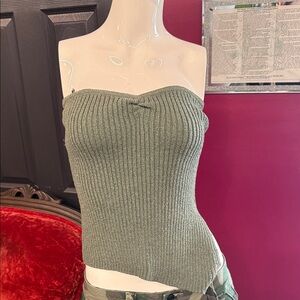 Medium sweater tube top. Asymmetrical